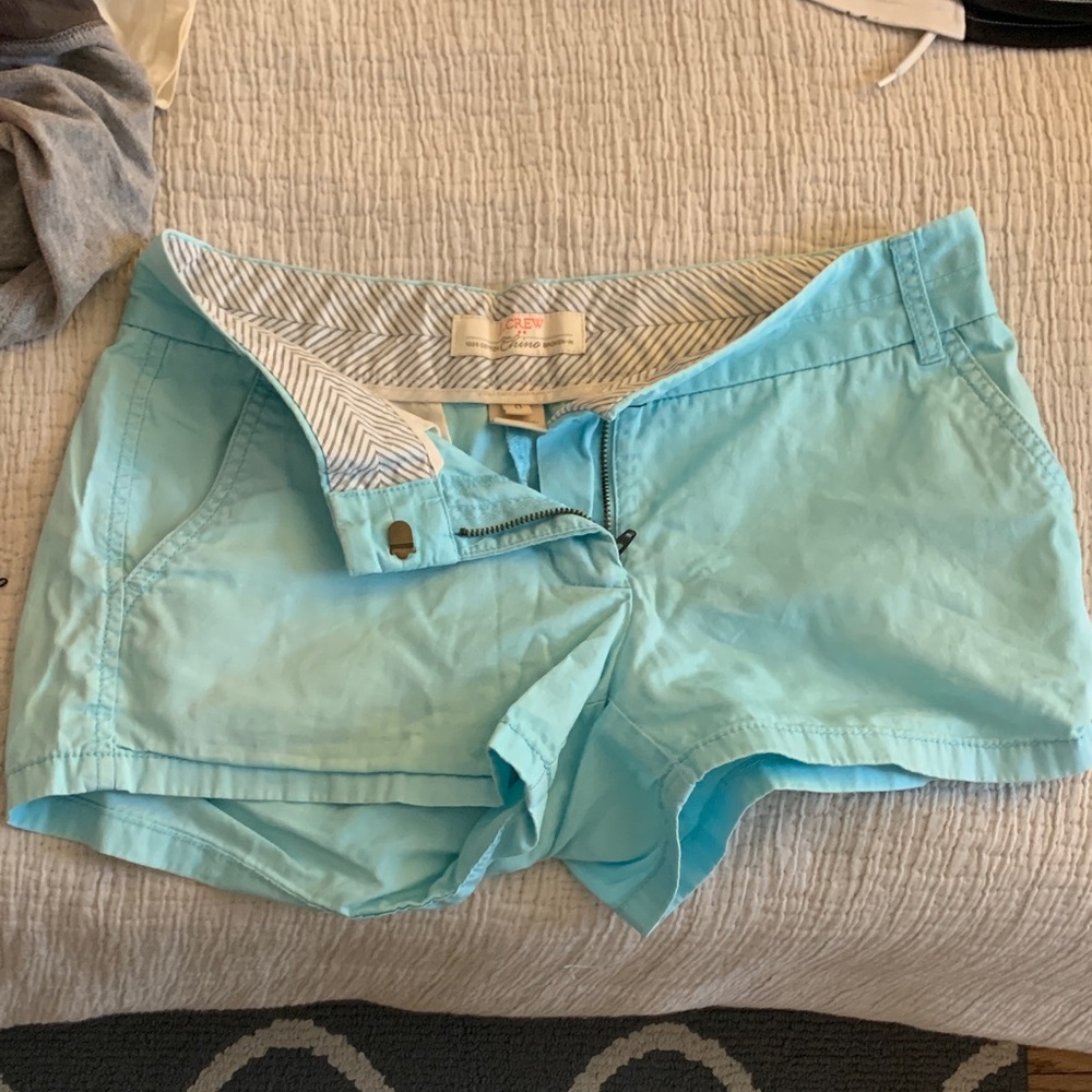 Women's J Crew Light Blue Shorts